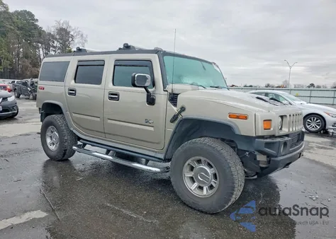 2005 Hummer H2 from USA, damaged, VIN 5GRGN23U25H125521